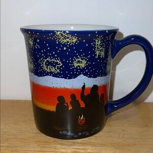 Pendleton Night Sky Campfire Mug - Blue and Orange “Keep My Fires Burning “